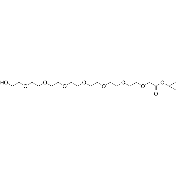 Hydroxy-PEG7-CH2-Boc 2378049-28-4